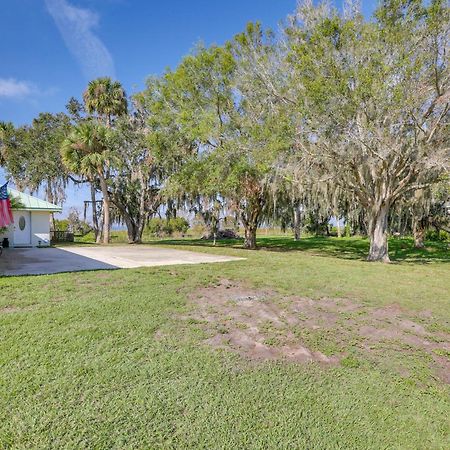 Lush Lorida Home On Lake Istokpoga Sebring Exteriör bild